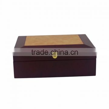Luxury wooden cosmetic display box