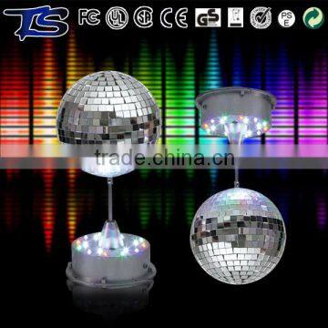 Decorative home party led revolving mirror ball ce rohs
