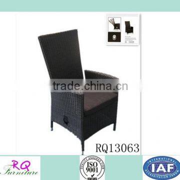 Garden Chair With Rattan And Adjustable