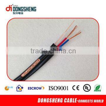 Sell Factory Price High Qualtiy 75OHM Siamese Cable RG59+2C cctv cable