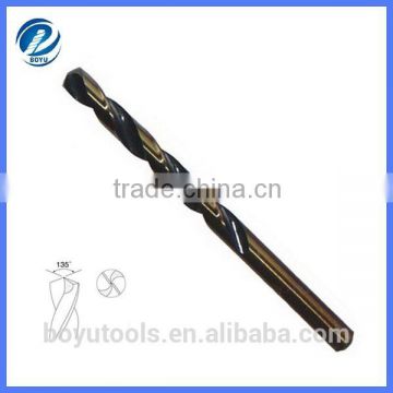 DIN338 series fully ground drill bit ember flute black groove
