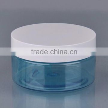 Oval Disposable Plastic Jar for pigment petg cosmetic jars design