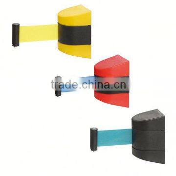 Safety Long belt wall mounted retractable belt mechanism, tensa barrier 3,5,10meters