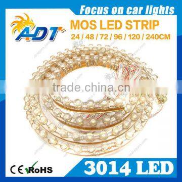 MOS 120cm LED flexible strip light, PVC car led light