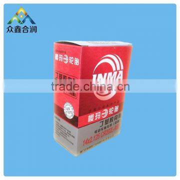 Industrial product packing box in paper material