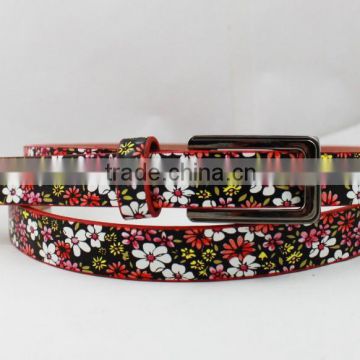 2015 new design nice looking high quality PU belts for women