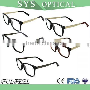 Latest design hot selling spring hinge acetate spectacles frame