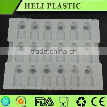 electronic PET/PVC disposable plastic packaging container/tray