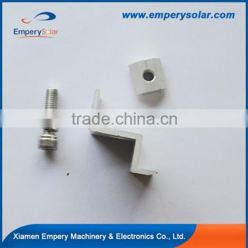 35mm End clamp for PV Solar System Construction