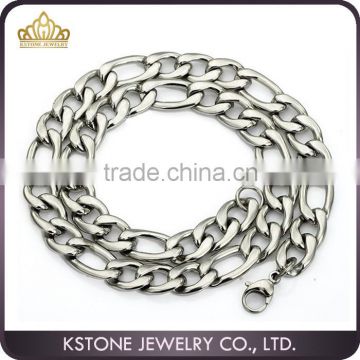 KSTONE Silver Stainless Steel Mens Necklace Chain
