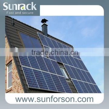 solar mounting profile solar roof mounting