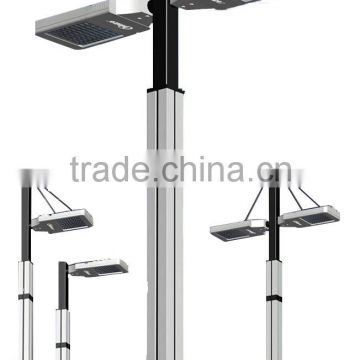 led outdoor wall light pole