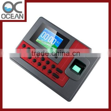 multi-language 2.8 inch Biometric Time Attendance system/fingerprint time attendance with fingerprint, password, ID card color