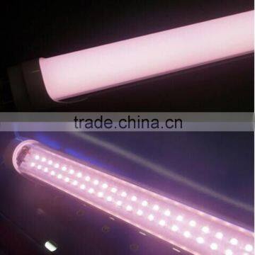 Good quality 1500MM freezer t5 pink led tube lights for meat LED pink light source 3 years' warranty