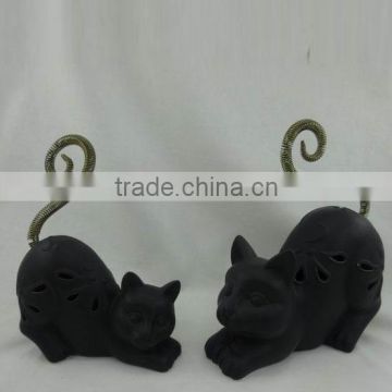 ceramic decoration cats