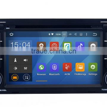7 Inch Pure Android 5.1.1 OS HD 1024 600 car radio dvd with gps mirror for audi