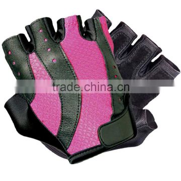 Fingerless weight lifting gloves / Half Finger Weight Lifting leather Gloves