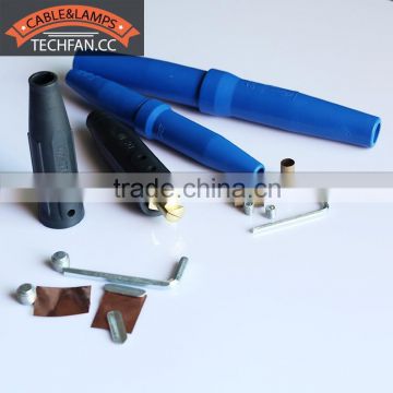 blue rubber brass 300AMP 500AMP welding cable joint roller