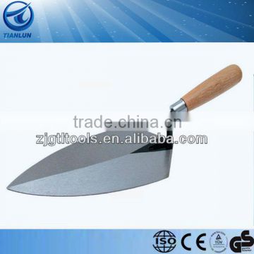 Professional construction tools brick laying trowel