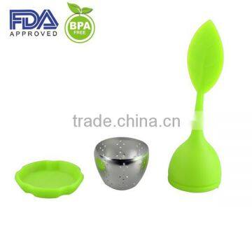 mini tea infuser silicone tea bag