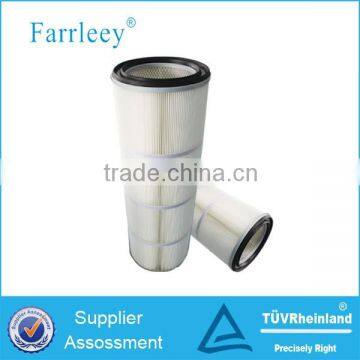 Farrleey replace Nordson dust collector air fitler cartridge