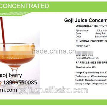 2016 GOJI JUICE CONCENTRATE