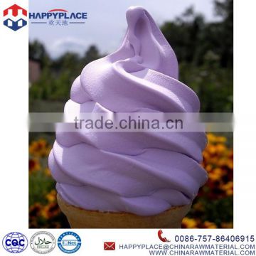 taro flavor soft serve ice cream powder premix for ice cream kiosk
