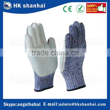 hot products 2017 CE level 5 security protection safety working cut resistant gloves,HPPE anti cutting gloves/safety gloves