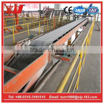 High precision mobile truck loading conveyor for cement bags in cement factory