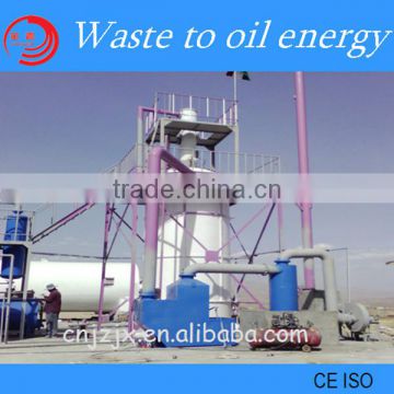 tyre oil distiller/ plastic distillation unit with CE ISO