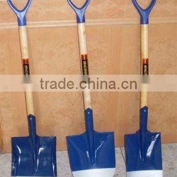 shovel with wooden handle,hot sale in Ghana