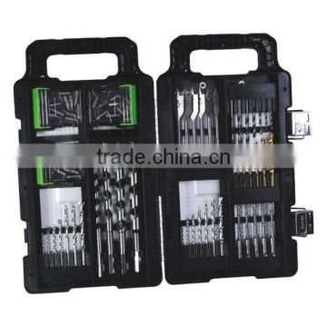 104pcs DIN338 metal drill,masonry drill,wood drill set