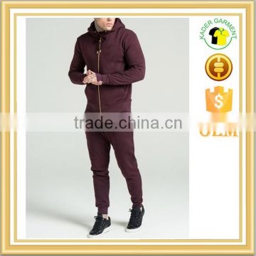 2016 new style custom top design fitted tracksuit