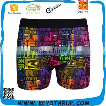 Factory Fashion Design Sublimation Printed Cotton Men Boxer Short Underwear