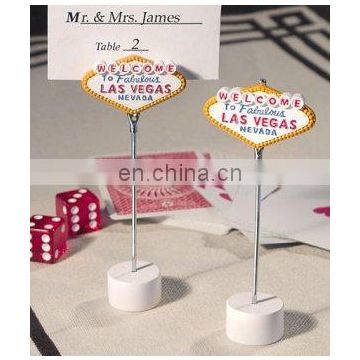 'Welcome to Las Vegas' Place Card Holders