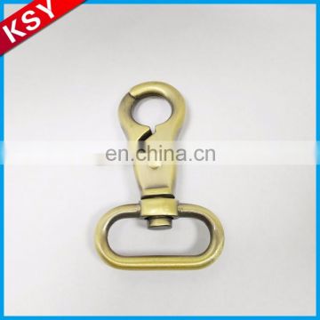 Short Time Delivery Fashionable Design Swivel Ring Metal Link Spring Handbag Snap Hook