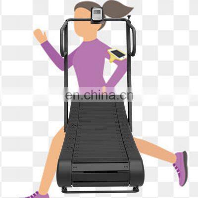 popular best Motorized Curved treadmill & air runner Fitness Health curve exercise  equipment Running Machine eco-friendly