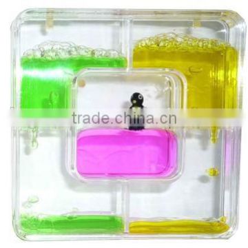 Plastic Liquid Sand Timer, 2 Minutes Shower Oil Hourglass, Gel Timer