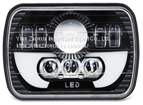 5 * 7 inch LED car headlamp IYF-196-S-08P-001-L