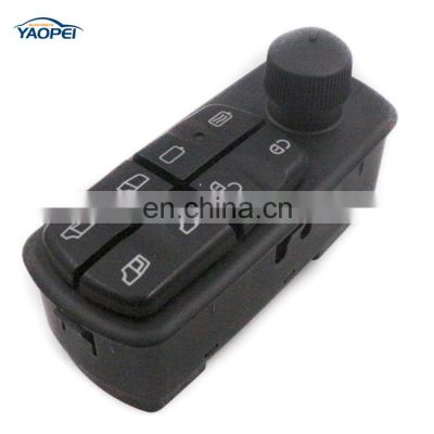 Black Color Window Mirror Master Switch For Mercedes Truck Car 0045455913 A0045455913