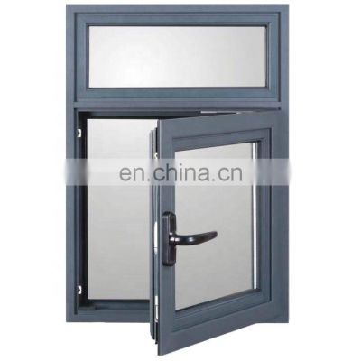 European window wood color aluminum window frame european style transfer windows