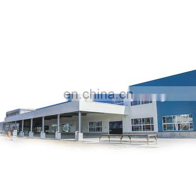 Light Gauge Steel Framing Prefabricated Hall Building / Factory / Shed Steel Structure Drawing