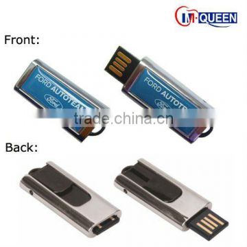 Metal sliding USB Flash Memory