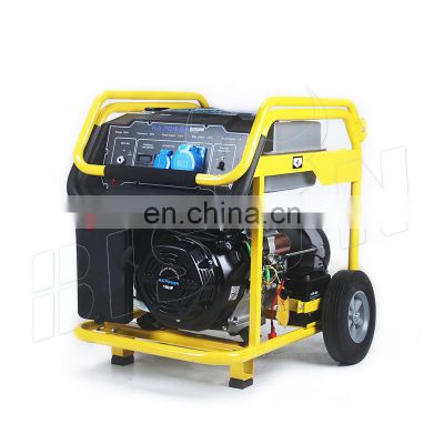 BISON CHINA 3600Rpm 8500W Gasoline Generator Portable Air Cooled Gasoline Generators Bison 10Kv 8500W