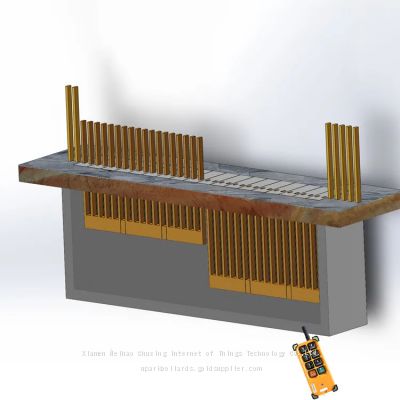 Reliable Factory Security Private Home Easy Installation Automatication Underground Fence Gate