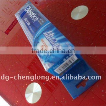 PVC, PET Transparent Dental Cream Plastic Packing Box