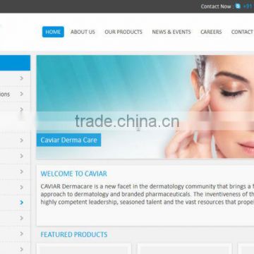 Online Shopping website design for Medical Equipments