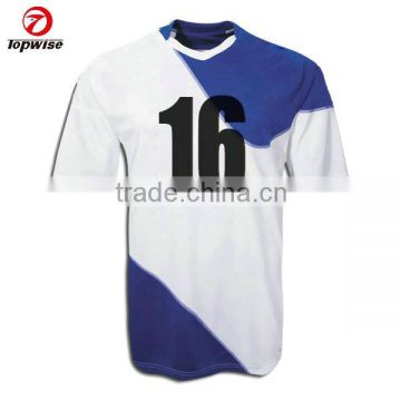 Dri Fit 100% Polyester Fitted Wholesale Football Shirt 2015