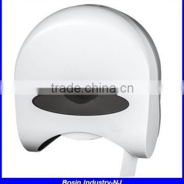 wall mounted paper roll dispenser for toilet, plastic new design jumbo roll tissue dispenser