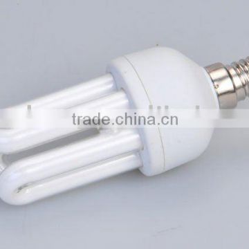 3U shape energy saving lamp 220-240V 18W E14/E27 8000hrs